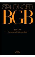 §§ 741- 764: (gemeinschaft, Leibrente, Spiel)