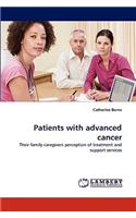 Patients with advanced cancer