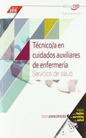 Tecnico/a en cuidados auxiliares de enfermeria. Servicios de salud. Test especificos Fecha de alta 14/12/2017 (Spanish Edition)