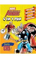 School Plus: Marvel C and A - 4 in 1 Battle Cry!