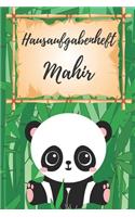 Hausaufgabenheft Mahir