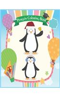 Penguin Coloring Book: All Ages Coloring Book with Beautiful Penguin Designs (Animal Books)