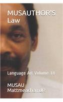 MUSAUTHOR'S Law