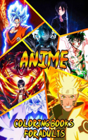 Anime Coloring Book For Adults