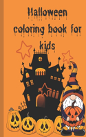 Halloween coloring book for kids