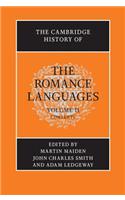 Cambridge History of the Romance Languages: Volume 2, Contexts