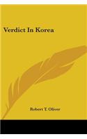 Verdict in Korea