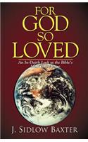 For God So Loved