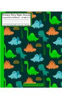 Dinosaur Era Primary Story Paper Journal