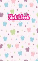 Sketchbook: Cute Drawing Note Pad and Sketch Book for Kids, Girls and Adult - Large 8.5 x 11 Matte Cover with White Interior (Perfect for Sketching, Coloring, W