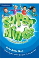 Super Minds American English Level 1 Class Audio CDs (3)