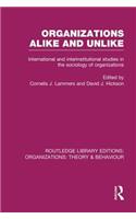 Organizations Alike and Unlike (RLE: Organizations)