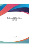 Societies of the Kiowa (1916)