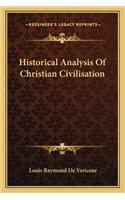 Historical Analysis Of Christian Civilisation