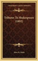 Tributes to Shakespeare (1892)