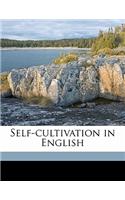 Self-Cultivation in English