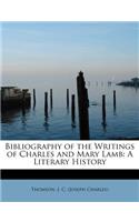 Bibliography of the Writings of Charles and Mary Lamb