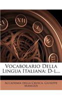 Vocabolario Della Lingua Italiana