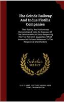 The Scinde Railway And Indus Flotilla Companies