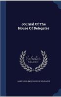 Journal Of The House Of Delegates