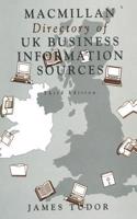 MacMillan Directory of UK Business Information Sources