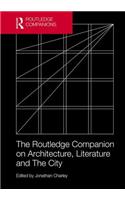 The Routledge Companion on Architecture, Literature and The City