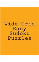 Wide Grid Easy Sudoku Puzzles
