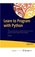 Learn to Program with Python