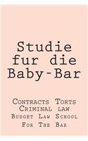 Studie fur die Baby-Bar