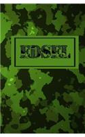 Edsel: Personalized Name Journal(Camo Personal Journal)