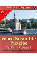 Parleremo Languages Word Scramble Puzzles Turkish - Volume 2