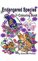 Endangered Species Colouring Book