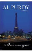 To Paris Never Again