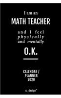 Calendar 2020 for Math Teachers / Math Teacher