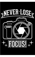 Never- Lose Focus!