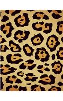 Leopard Print Journal Notebook