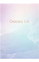 Grocery List