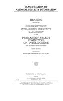 Classification of national security information