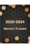 2020-2024 Monthly Planner