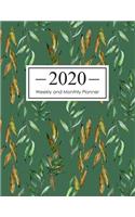 2020 Weekly and Monthly Planner