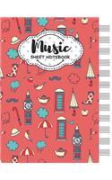 Music Sheet Notebook