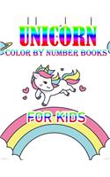 Unicorn Color By Number Books For Kids