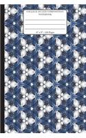 College Ruled Composition Notebook. 6" x 9". 120 Pages