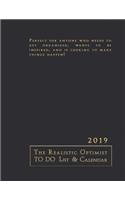 The Realistic Optimist to Do List & Calendar 2019