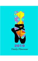 Dancing Feet: 2019 Daily Planner