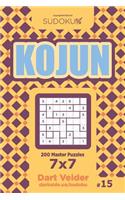 Sudoku Kojun - 200 Master Puzzles 7x7 (Volume 15)