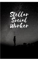 Stellar Social Worker: Blank Journal