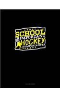School Is Important But Hockey Is Importanter: 3 Column Ledger(1347 3 Column Ledger)