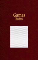 Games Notebook: 1/5" Isometric Graph Paper Rule