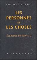 Les Personnes Et Les Choses